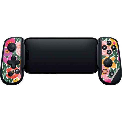 Bouffants and Broken Hearts Painterly Garden Backbone One for iPhone Game Controller Skin